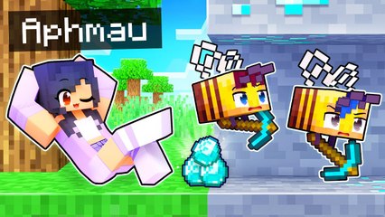 Minecraft But BEES Do All The Work!