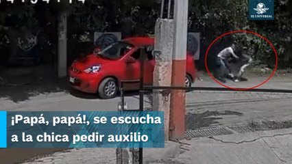 Intentan secuestrar a mujer en Cuernavaca queda registrado