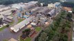 Imagens aéreas mostram destruição nos silos de cooperativa em Palotina Sequência de explosões em cooperativa matou oito e feriu onze pessoas