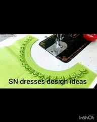 Stylish kurti neck design