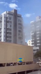 Incêndio atinge apartamento no bairro Castelo, em BH