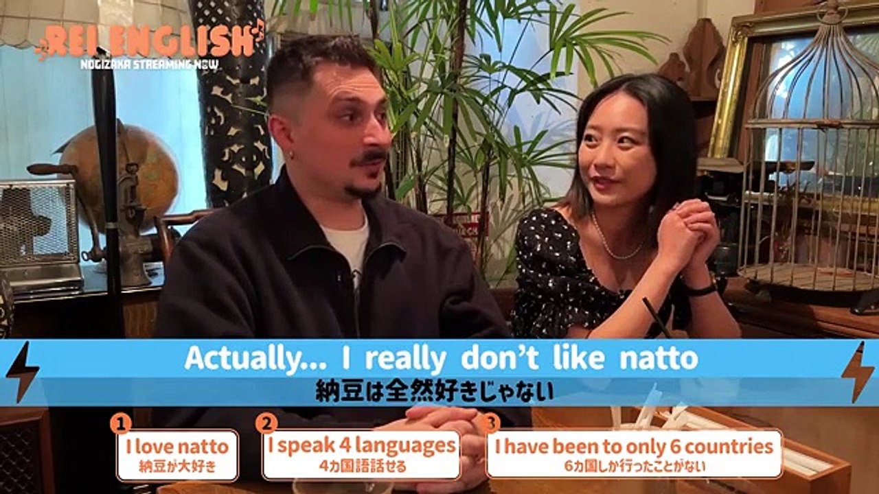 【乃木坂４６清宮レイ】REI English !! # 7 Two Truths and a Lie. 【英語】