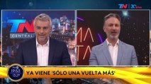 Mario Massaccesi se cruzó con un compañero al aire de TN: 