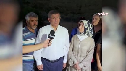 Ahmet Davutoğlu, Akbelen Ormanı'nda