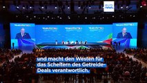 Afrika-Gipfel in St. Petersburg: Putin verspricht Getreide und wirbt um neue Partner