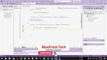 File Handling Tutorial # 4 | Create New Text File in Project Directory | BlueFrost Tech | C# Project