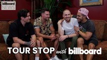 Big Time Rush Gives Us A Behind the Scenes Look At Their Biggest Tour & More | Tour Stop | Billboard News
