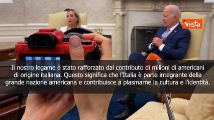 Meloni: Sostenere Ucraina significa difendere pacifica convivenza nel mondo