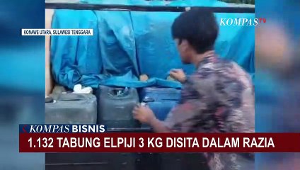 Polres Konawe Utara Sita 1.132 Tabung Elpiji 3 Kg yang DIduga Akan diselundupkan