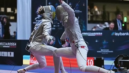 Descalificada una esgrimista ucraniana por no dar la mano a una rival rusa