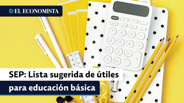 Ciclo escolar 2023-2024: ¿Cuál es la lista de útiles de la SEP para el regreso a clases?