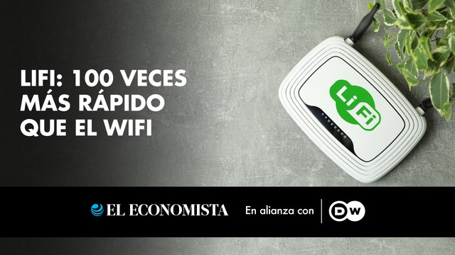 LiFi: 100 veces más rápido que el WiFi