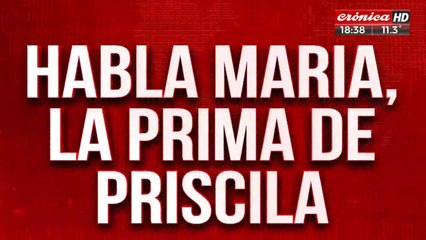 Habló María, la prima de una de las chicas desaparecidas