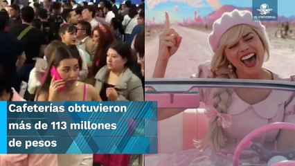 En un fin de semana, Barbie deja derrama económica de 440 millones de pesos en CDMX