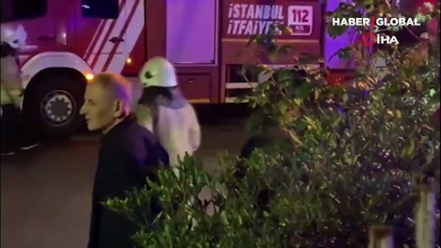 Sarıyer'de İzzet Baysal Huzur Evi'nde yangın