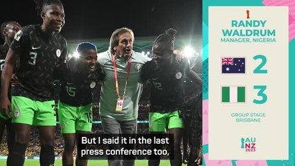 'The sky's the limit' for nations with more funding - Nigeria boss Waldrum