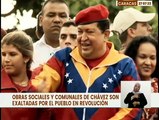 Caraqueños expresan su amor al Comandante Hugo Chávez al cumplirse 69 años desde su natalicio