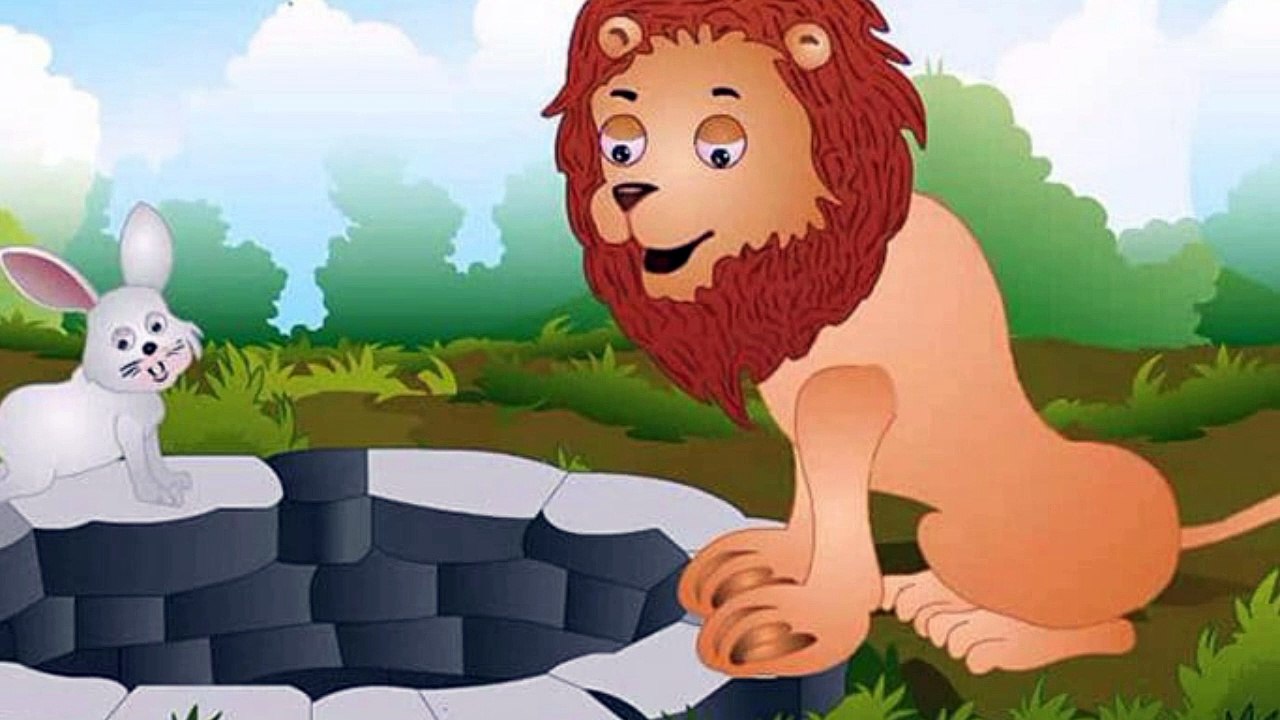 lion and wise rabbit story in english - video Dailymotion