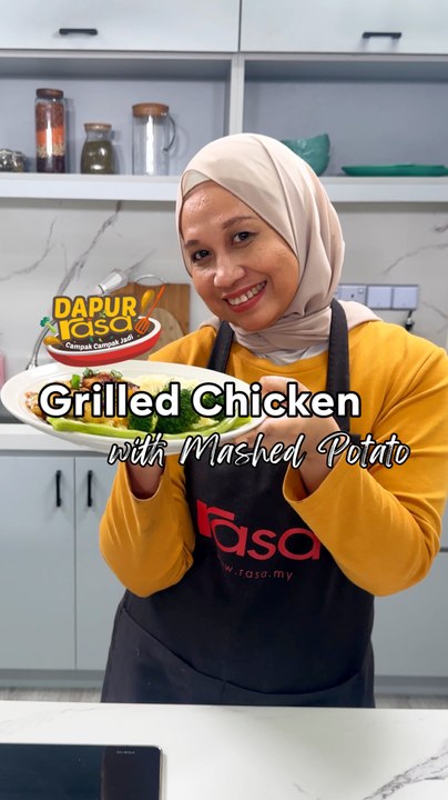 Grilled Chicken with Mashed Potato