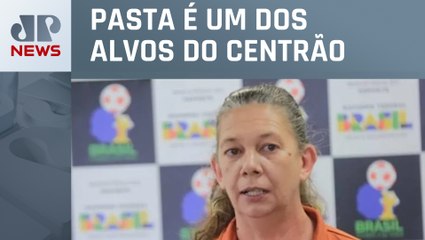 Em coletiva, Ana Moser afirma que sua permanência na pasta cabe a Lula