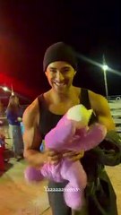 Flavia Laos y Austin Palao viajan a Estados Unidos