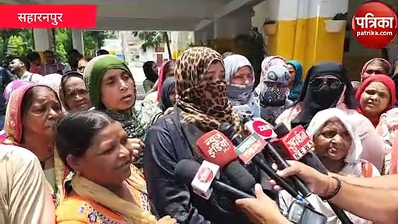 Saharanpur: सहारनपुर में फिर बाढ़ जैसे हालात लोगों के घरों में भरा पानी