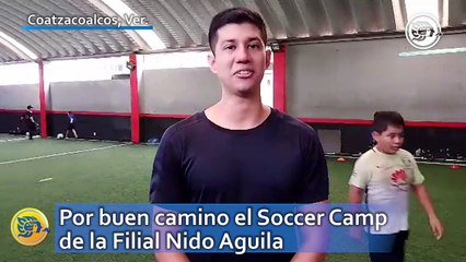 Por buen camino el Soccer Camp de la Filial Nido Aguila
