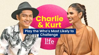 SEASONS' Lovi Poe and Carlo Aquino play the Who's Most Likely To Challenge with PhilSTAR L!fe