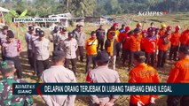 Tim SAR Evakuasi 8 Orang Terjebak di Lubang Galian Tambang