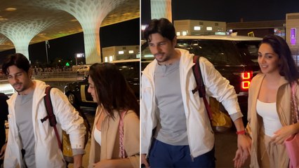 Sidharth Malhotra Takes Kiara Advani For a Birthday Trip, Spotted at Airport, Video Viral! FilmiBeat