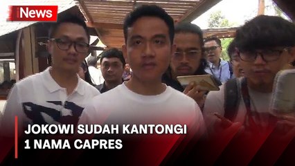 Gibran Sebut Ayahnya Sudah Kantongi Nama Capres yang Akan Didukung