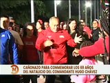Cañonazo en conmemoración del 69º aniversario del nacimiento del Comandante Eterno Hugo Chávez Frías