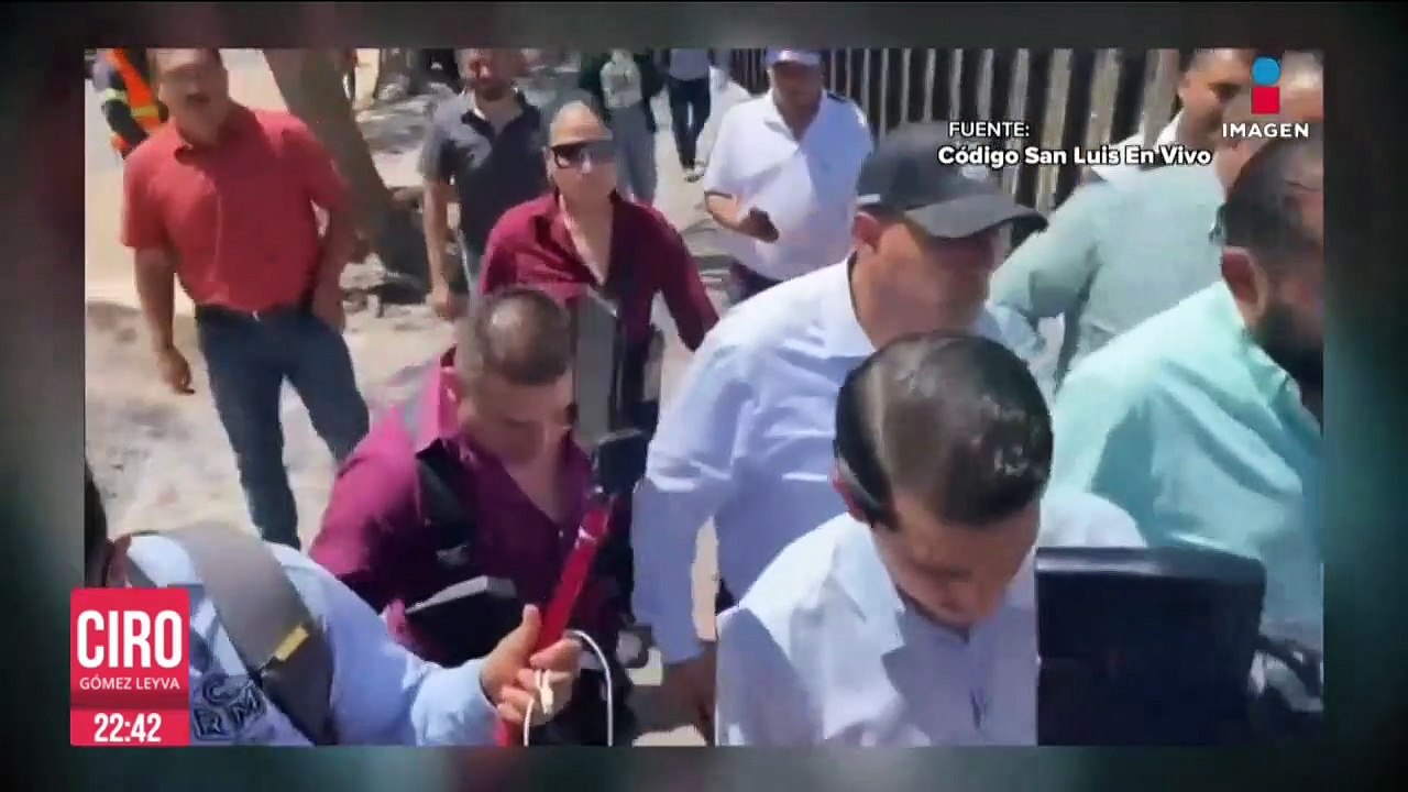 Alcalde de Matehuala fue presentado ante la Fiscalía por vínculos con criminales