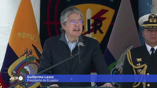 Policía de Ecuador recibe 18 millones de cartuchos en medio de ola de violencia
