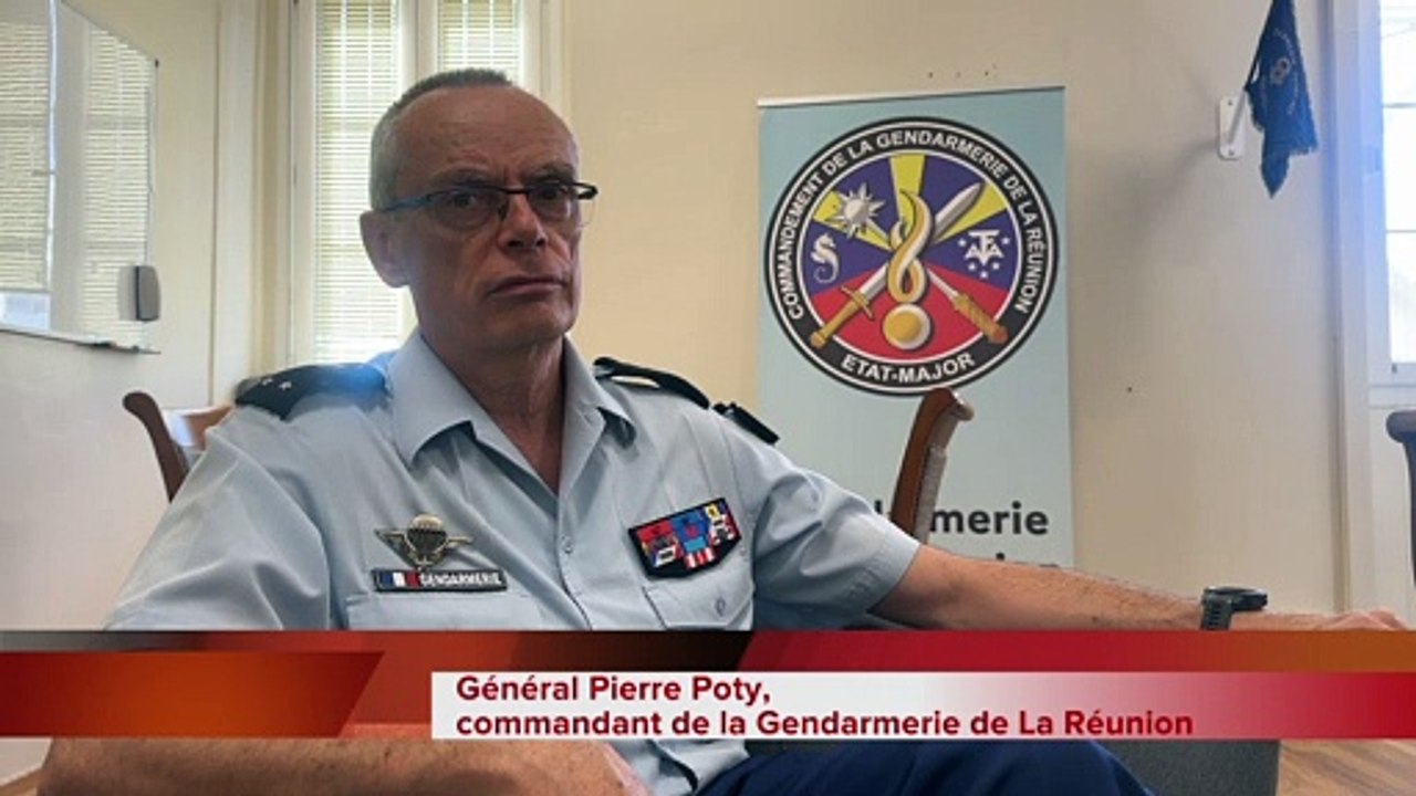 Général Pierre Poty aux Réunionnais : "Franchement, quelle population formidable"