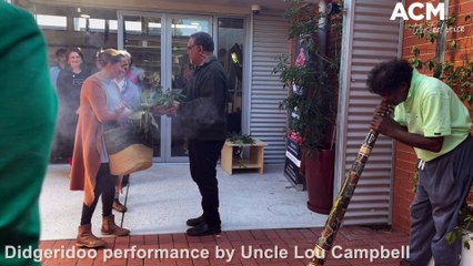 UOW Bega launch of new Indigenous artwork and language resource