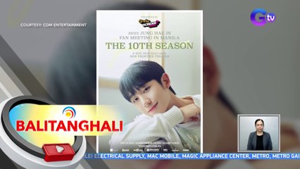 Jung Hae, may fan meeting sa Manila para sa kanyang 10th anniversary sa industriya | BT