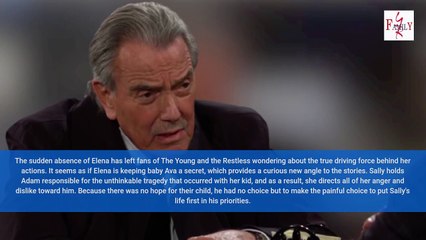 Elena Is Hiding Baby Ava Alive But Adam Finds Out Anyway Young and the Restless