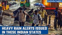 IMD issues heavy rain alerts in Maharashtra, Gujarat, Telangana, Karnataka & HP | Oneindia News
