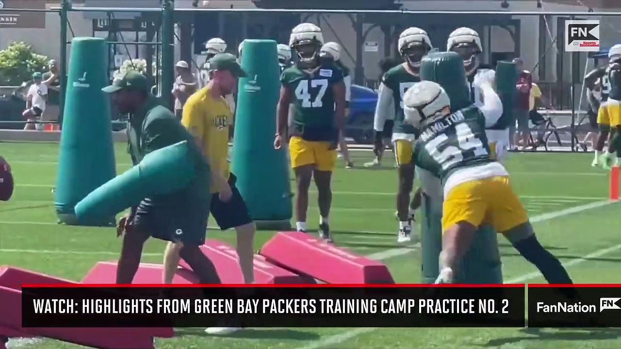 Watch: Highlights From Green Bay Packers Training Camp Practice No