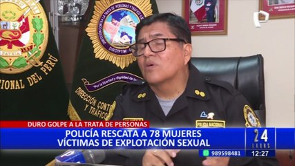 Rescatan a 78 mujeres víctimas de explotación sexual en diferentes puntos de la capital