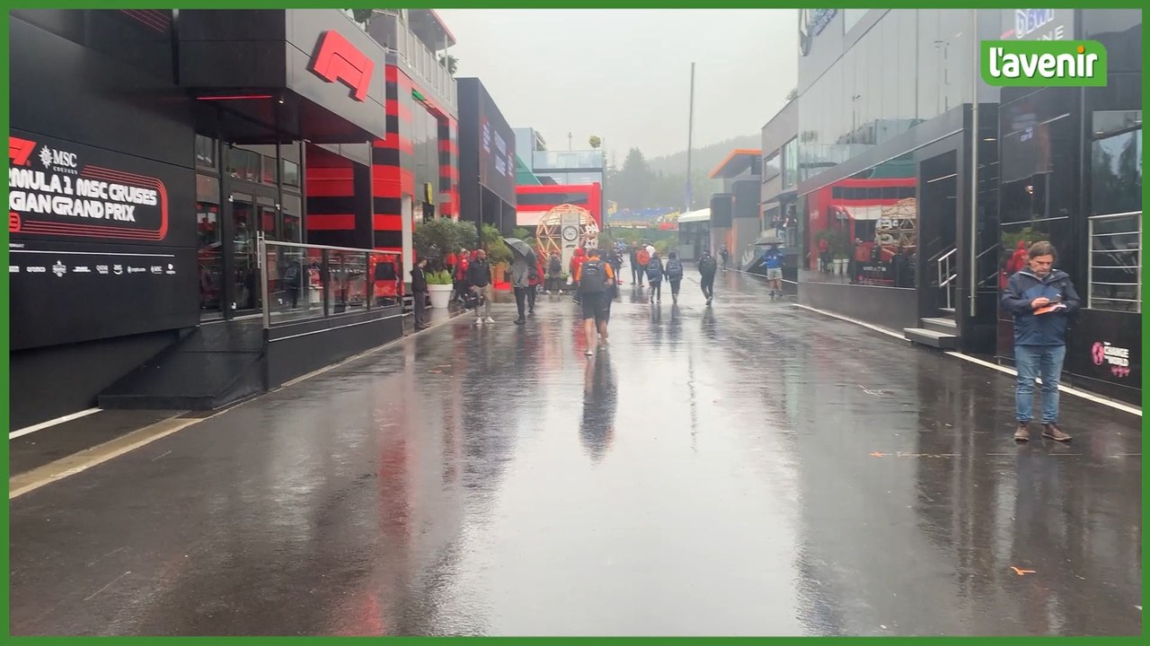 Visite au cœur du paddock du Grand Prix de Formule 1 à Spa-Francorchamps