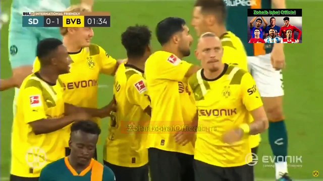 Borussia Dortmund vs San Diego Loyal Highlights Club Friendly