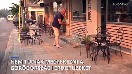 Download Video: Nem tudják megfékezni a görögországi erdőtüzeket