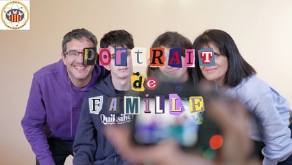 PORTRAIT LUCAS, SON PAPA FABIEN , sa mère KARINE et sa soeur LAURA