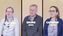 PORTRAIT VINCIANNE, son papa BRUNO et sa maman CATHERINE