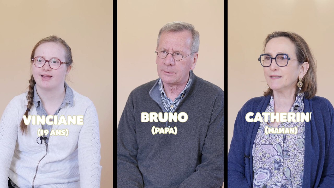 PORTRAIT VINCIANNE, son papa BRUNO et sa maman CATHERINE