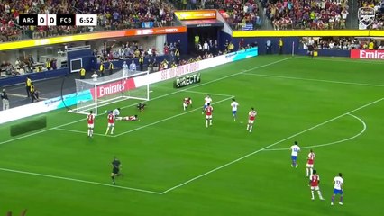 Arsenal vs FC Barcelona 5x3 HIGHLIGHTS Club Friendly 2023 Saka, Havertz, Trossard x2, Vieira