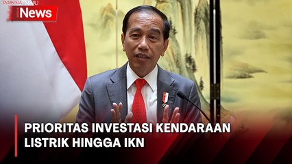 Jokowi Ungkap Prioritas Investasi di Indonesia di Depan Pengusaha China