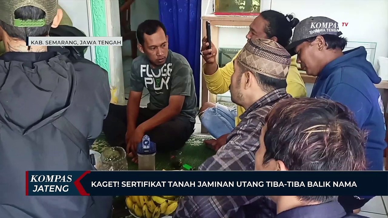 Kaget ! Sertifikat Tanah Jaminan Utang Milik Warga, Tiba-Tiba Sudah Balik Nama